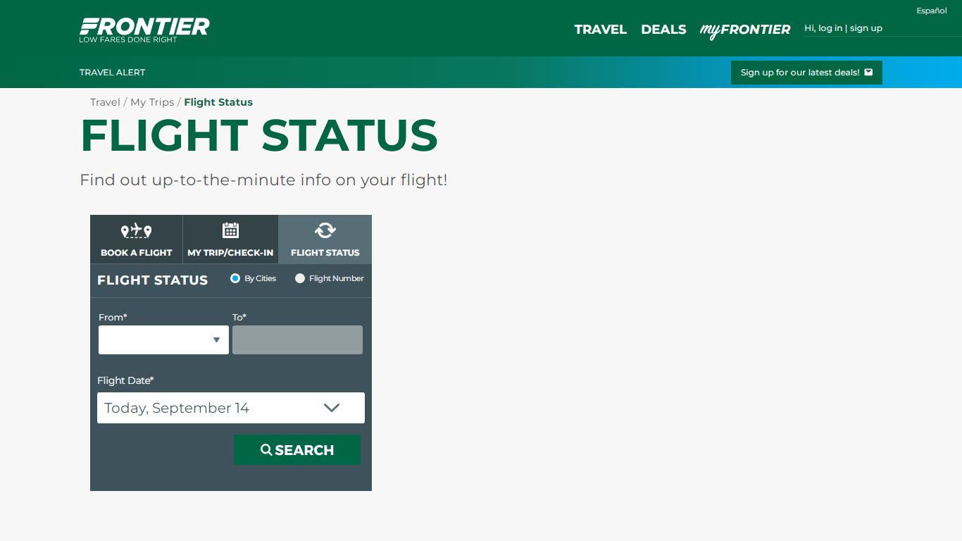 Flight Status | Frontier Airlines